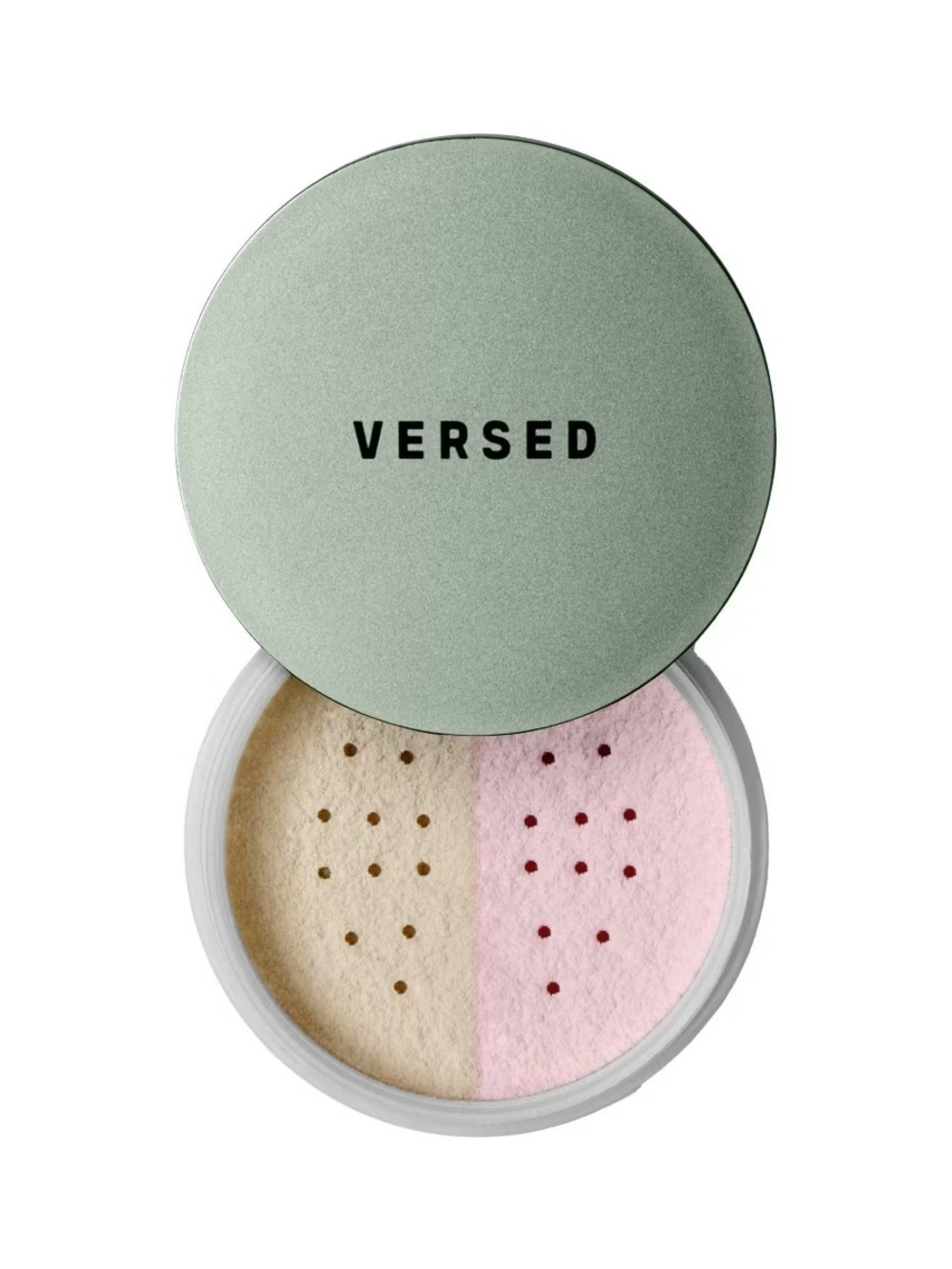 Versed Lightweight Smooth finish Brightening Two-Tone Setting Powder in Light